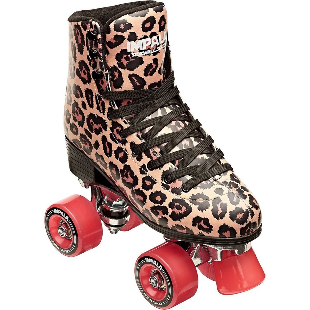 IMPALA QUAD SKATE LEOPARD size 9
